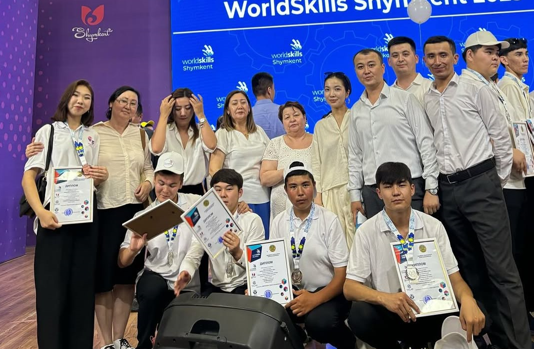 Students of M. Auezov University College – Winners of WorldSkills Shymkent-2025!
